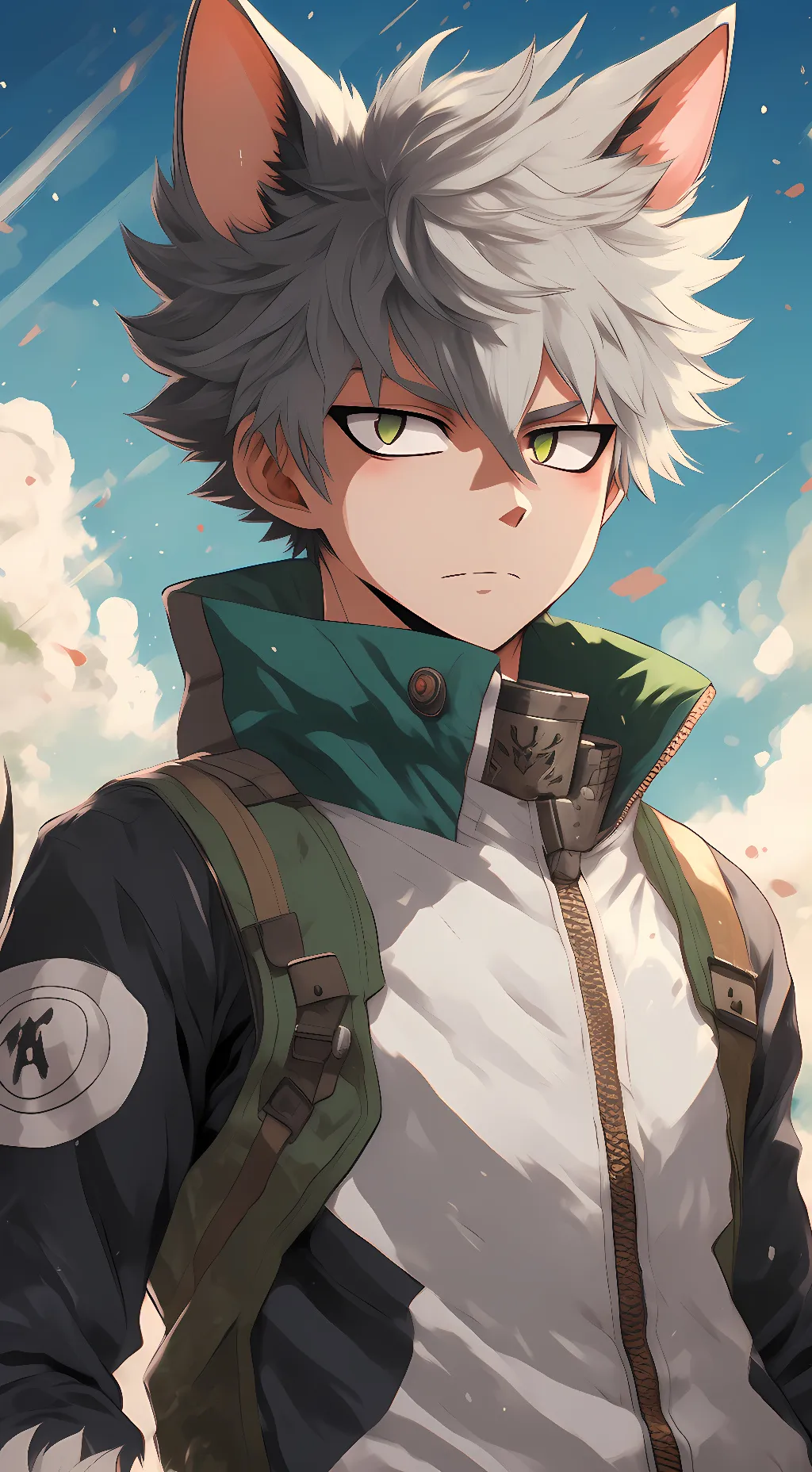 ai character: deku background