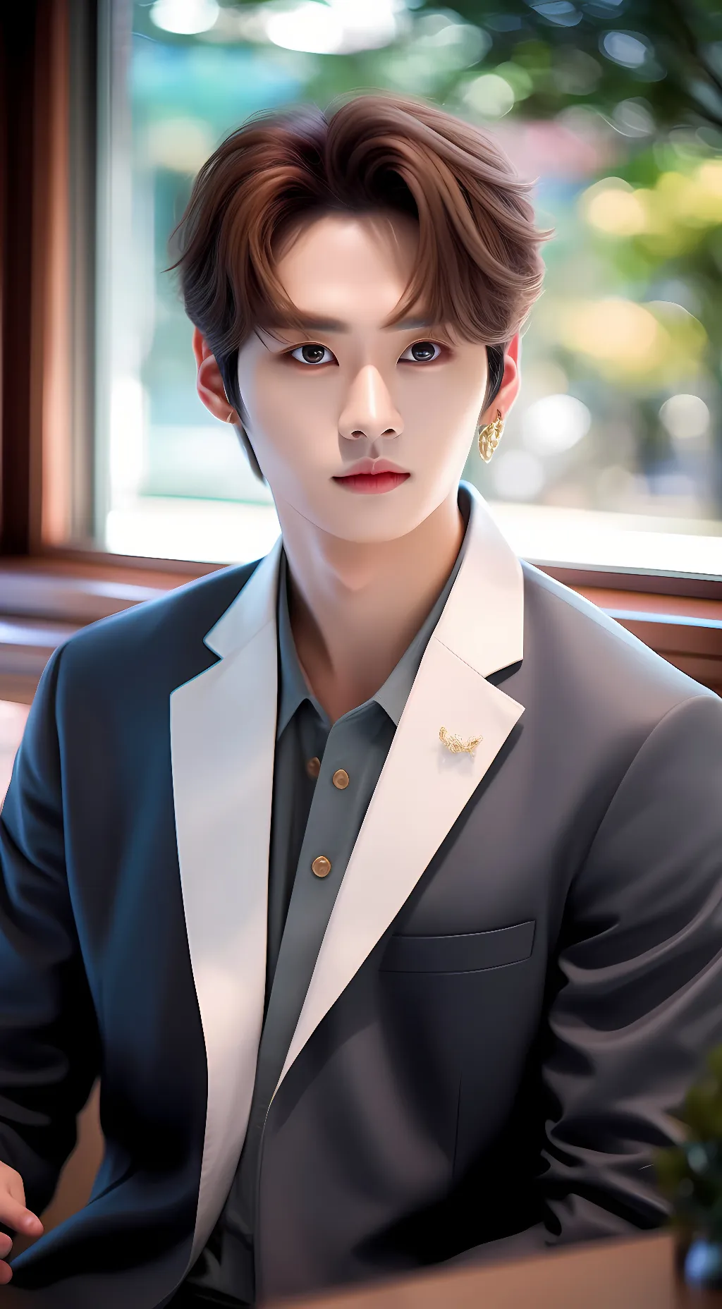 ai character: Lee Minho background