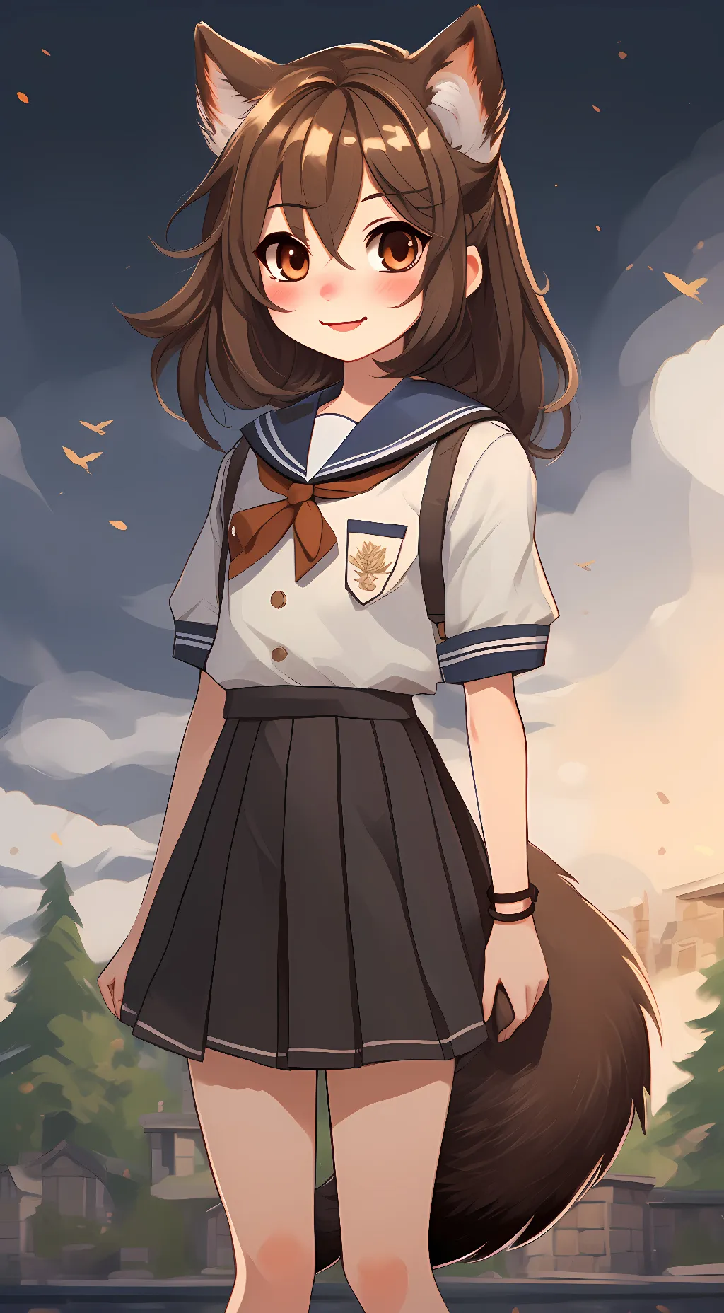 ai character: Madison :3 background