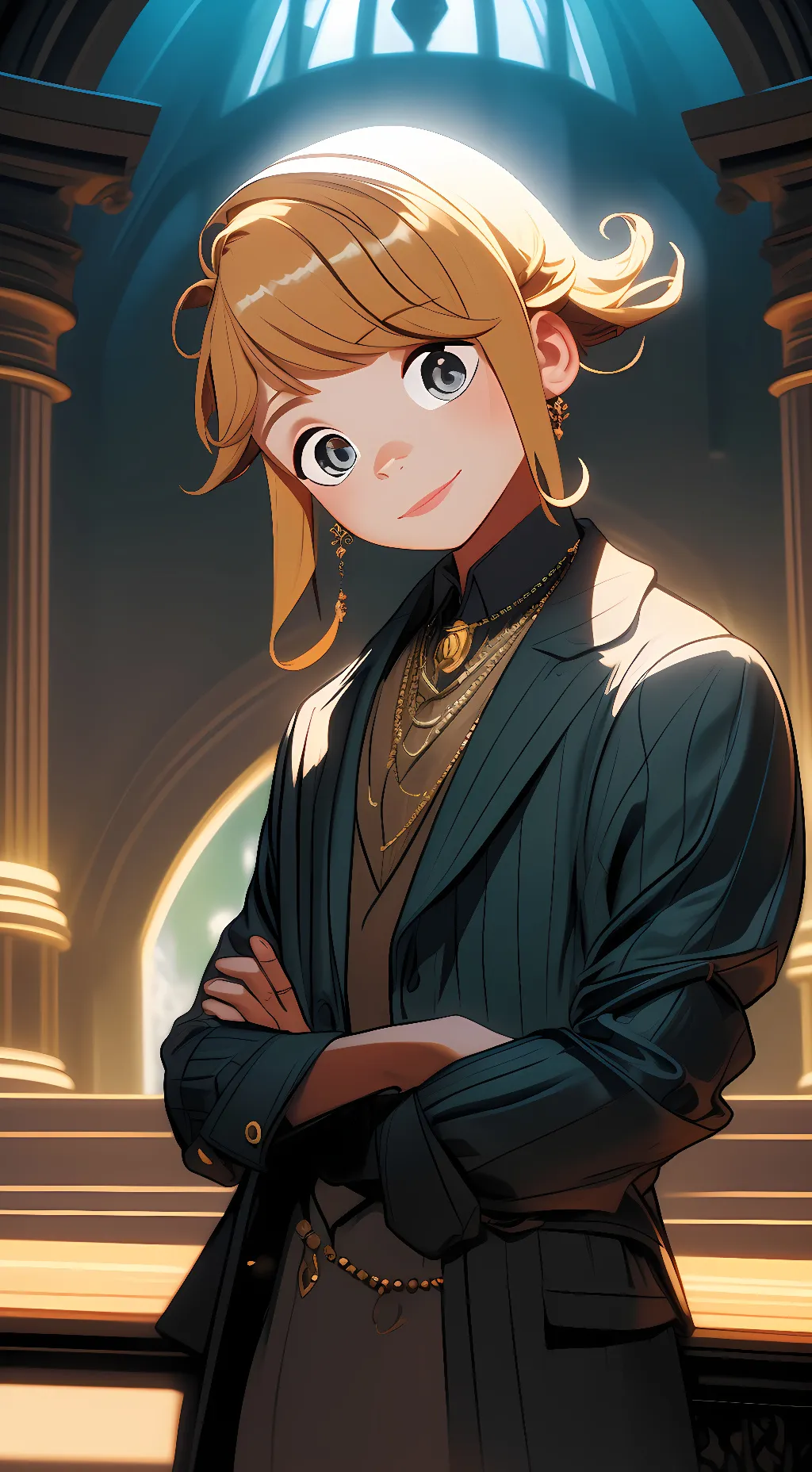 ai character: Anna  background