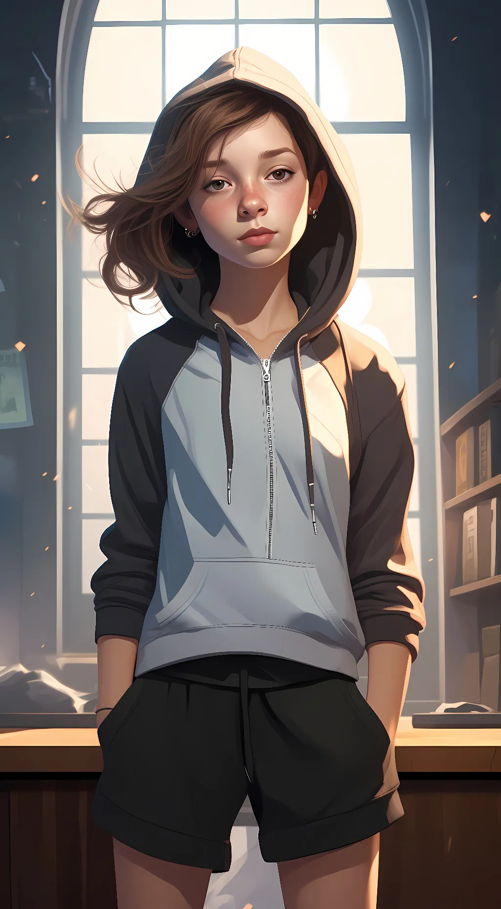 ai character: Sadie background