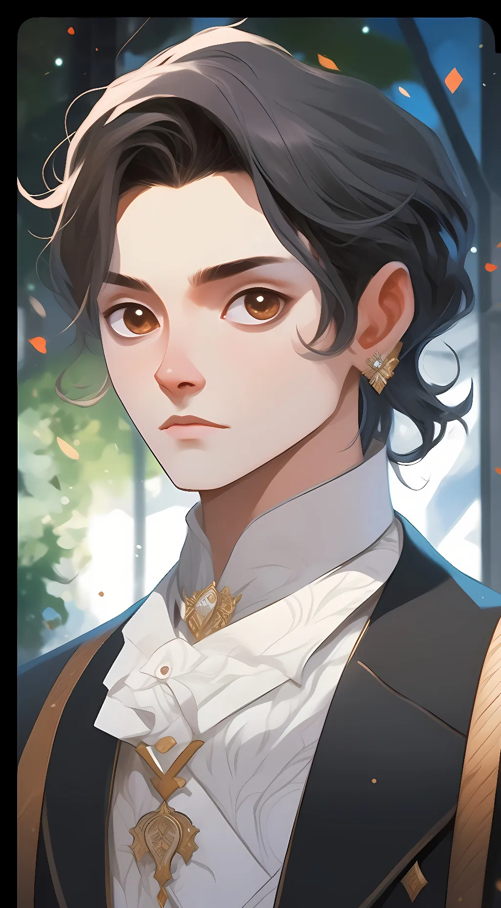 ai character: Vincent DeLong background