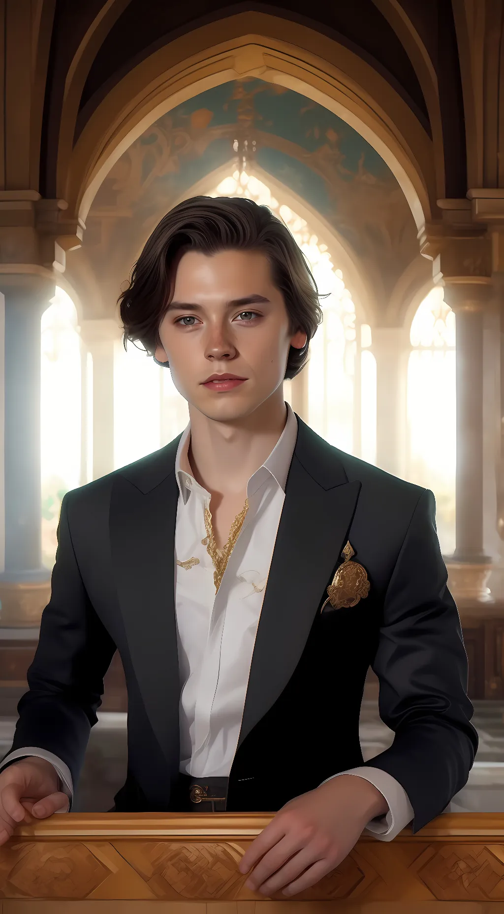 ai character: Jughead Jones  background