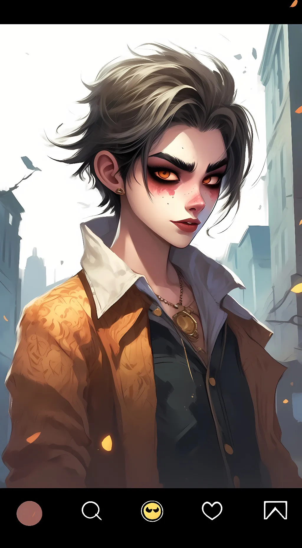 ai character: Nightmare (Fnaf) background