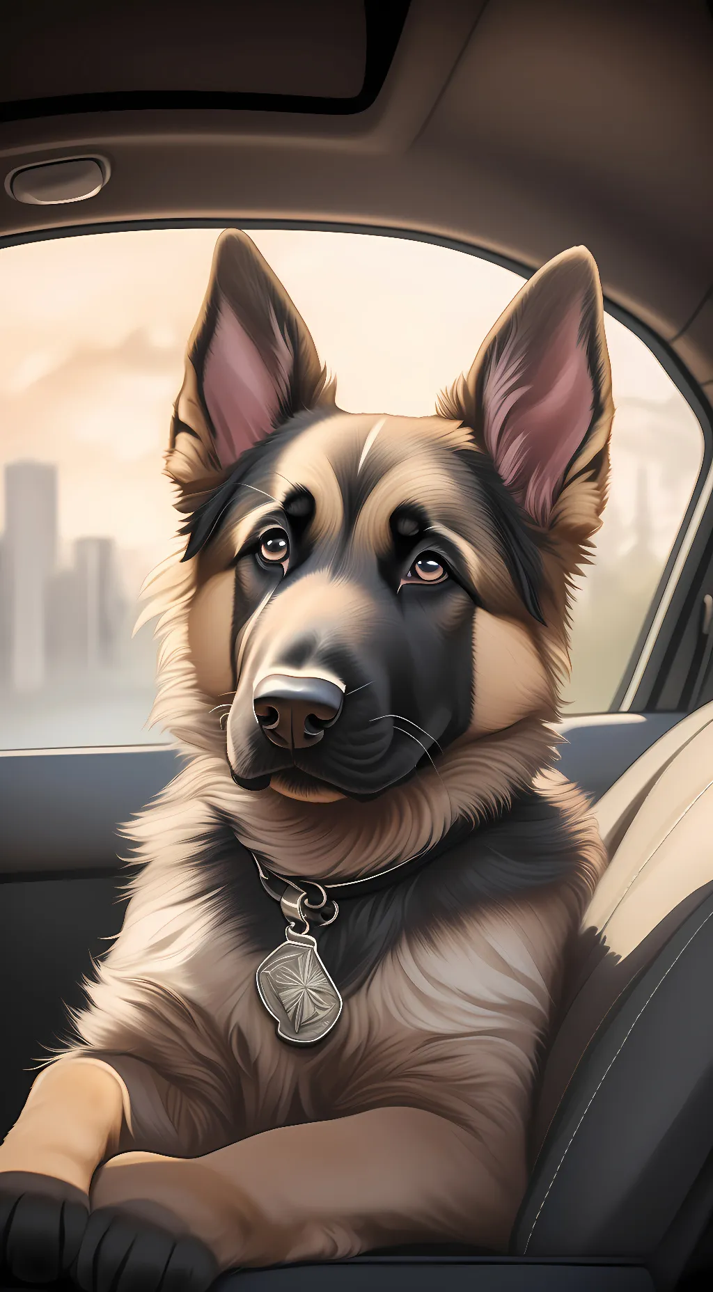 ai character: Buster background