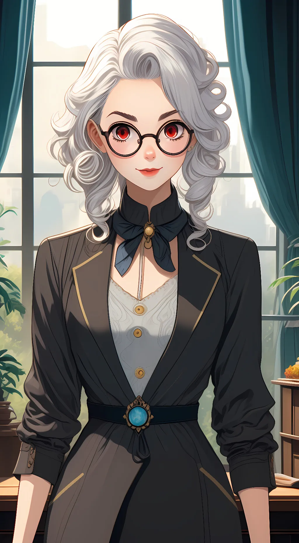 ai character: Sadia Ardevoire background