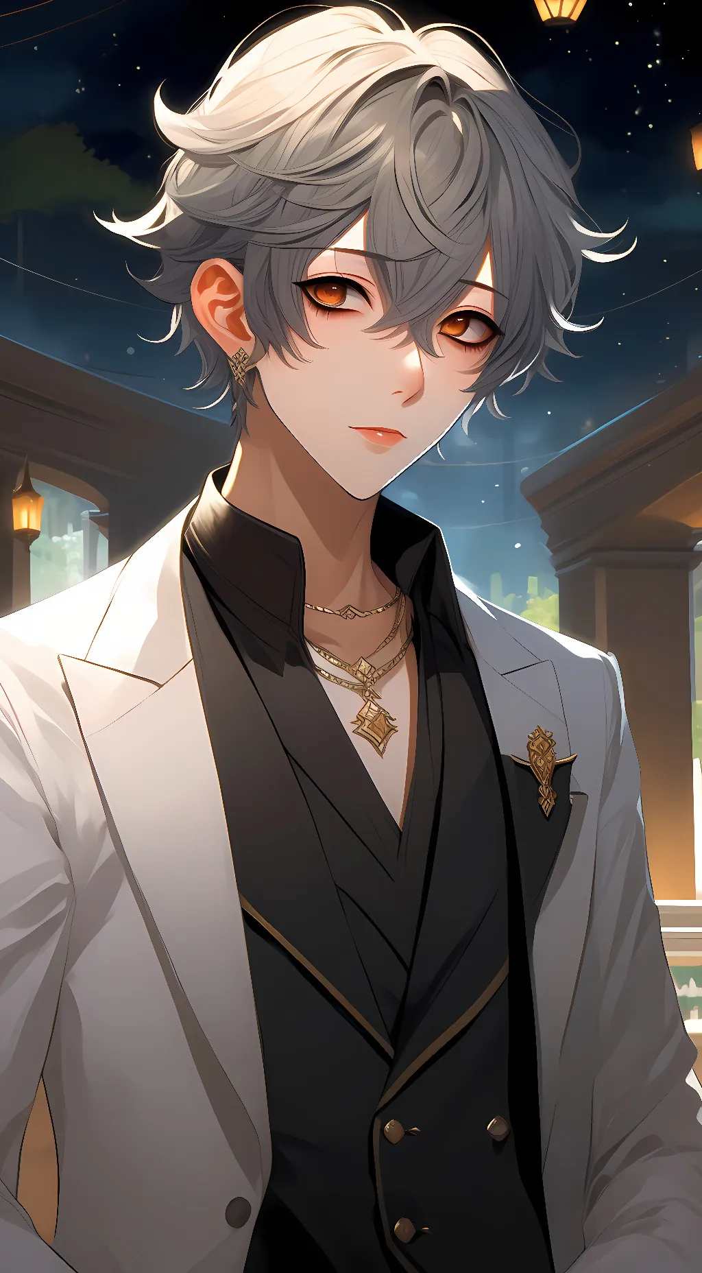 ai character: Leo background