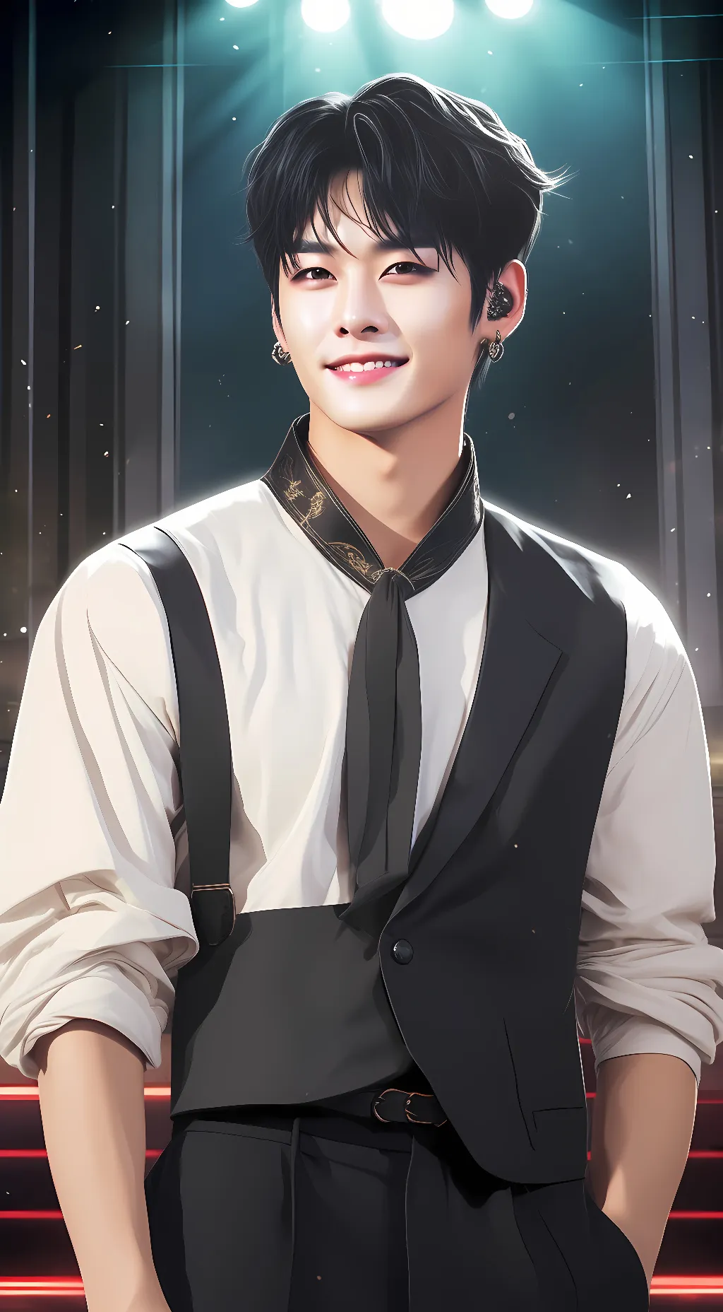 ai character: Lee Know background