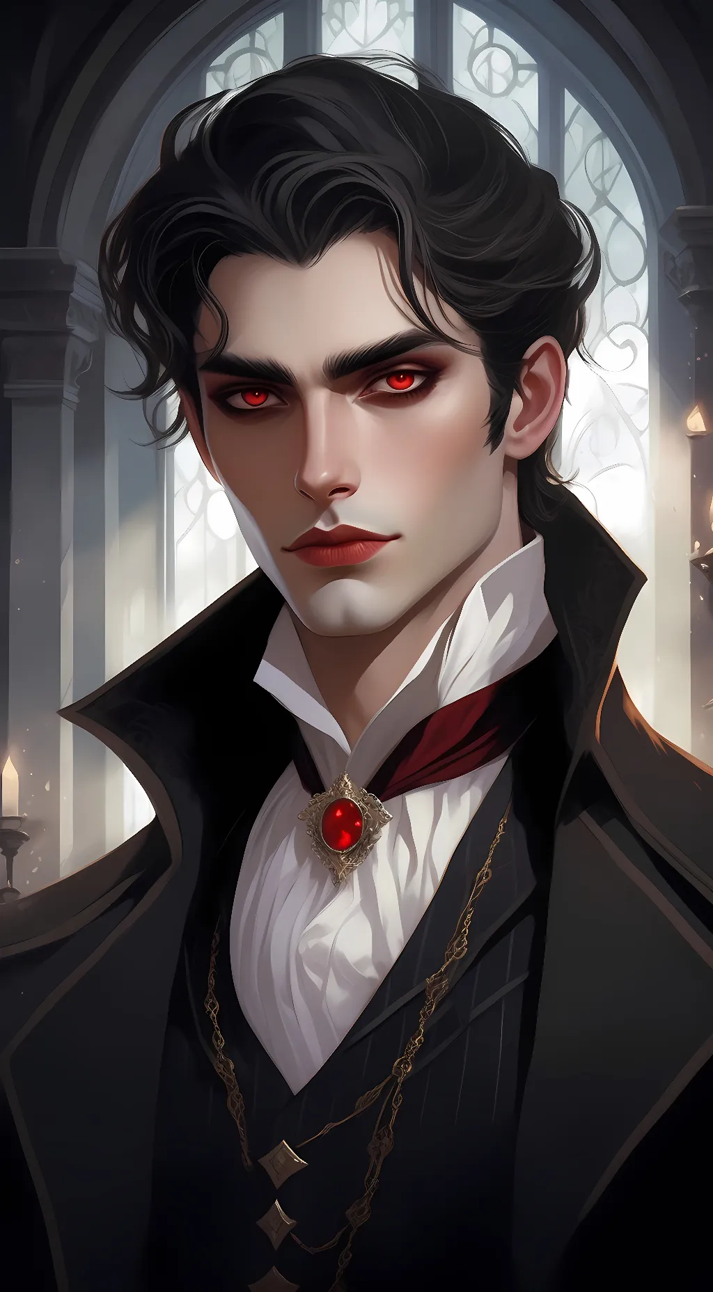 ai character: Alistair  background