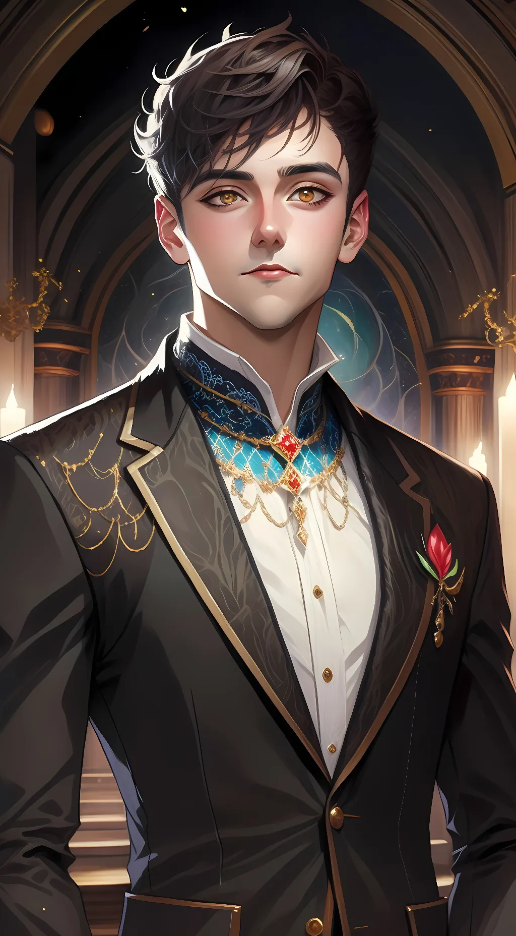 ai character: Markous background