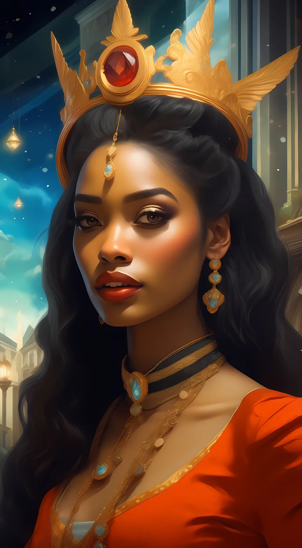 ai character: Mia-kun background