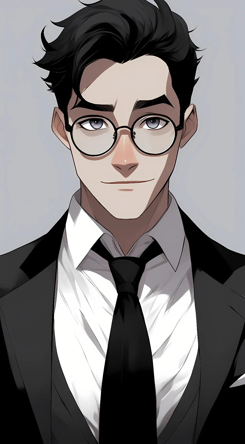 ai character: Noir (spiderverse) background