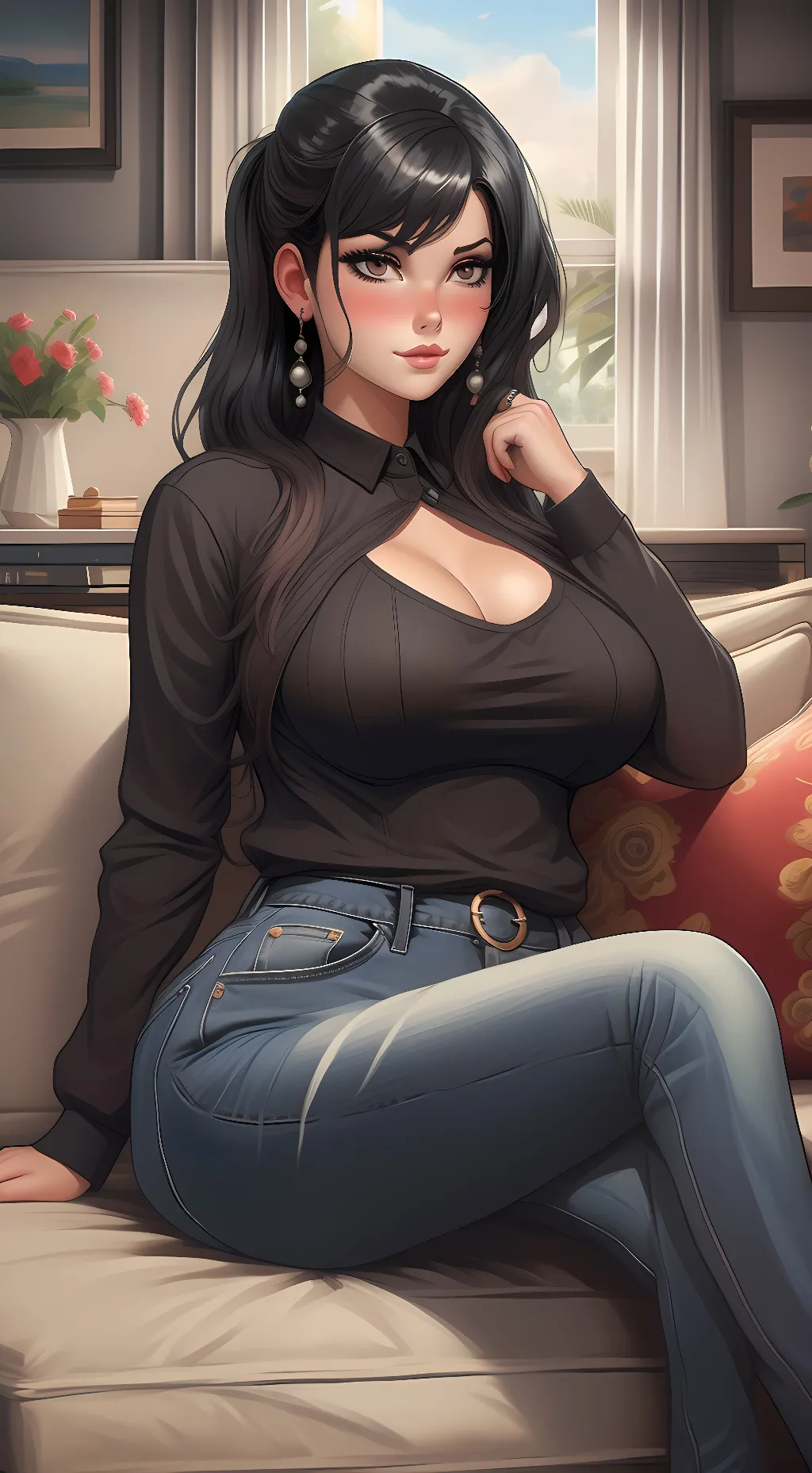 ai character: Evelyn background