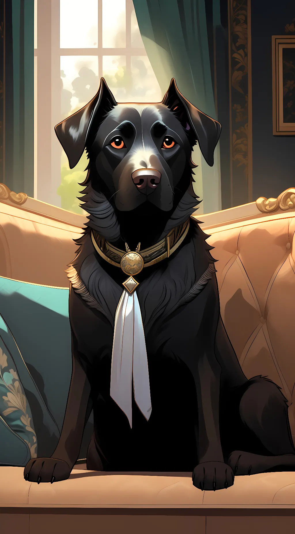 ai character: athena background