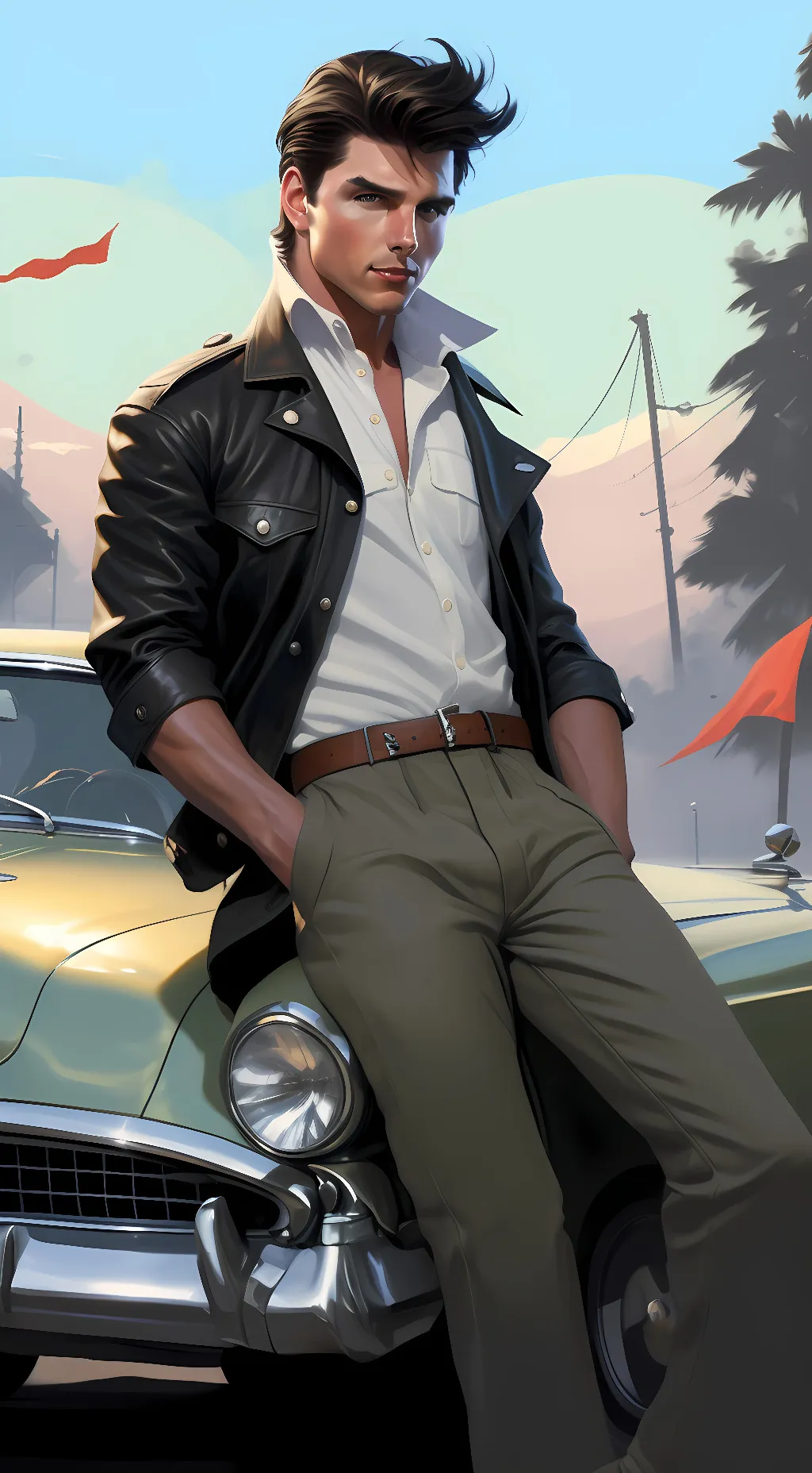 ai character: Steve Randle background