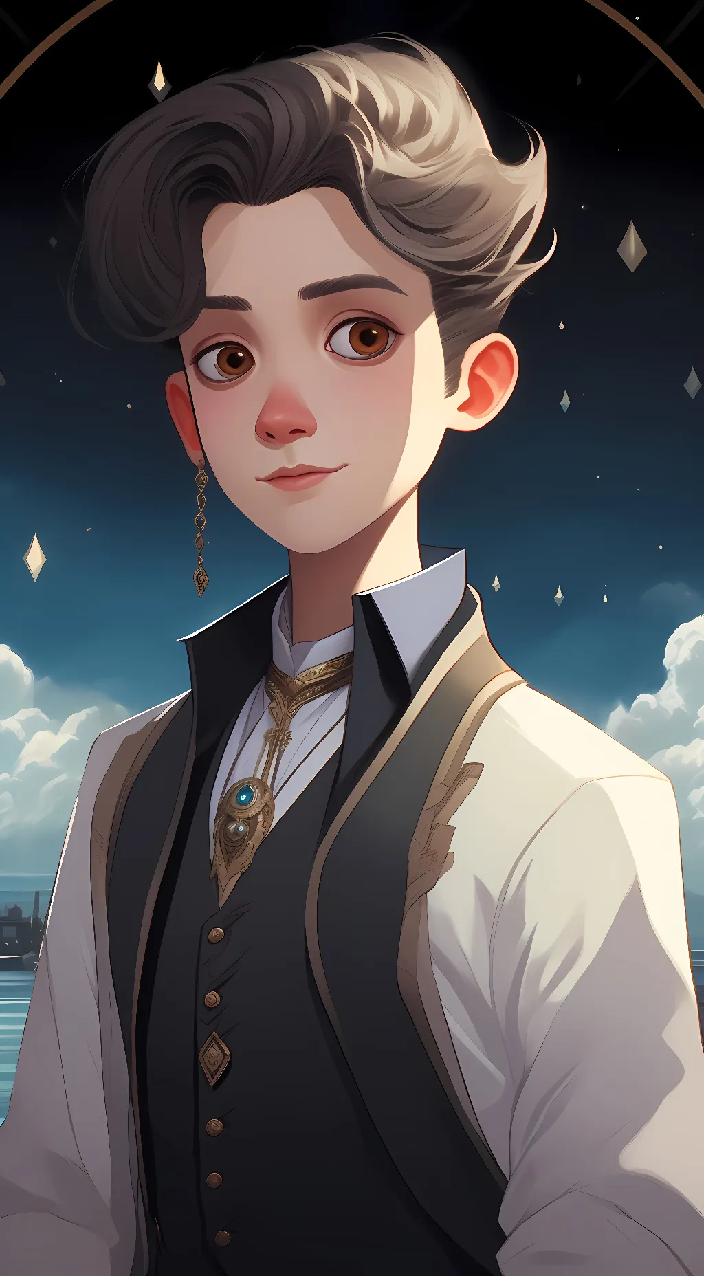 ai character: lil bro background