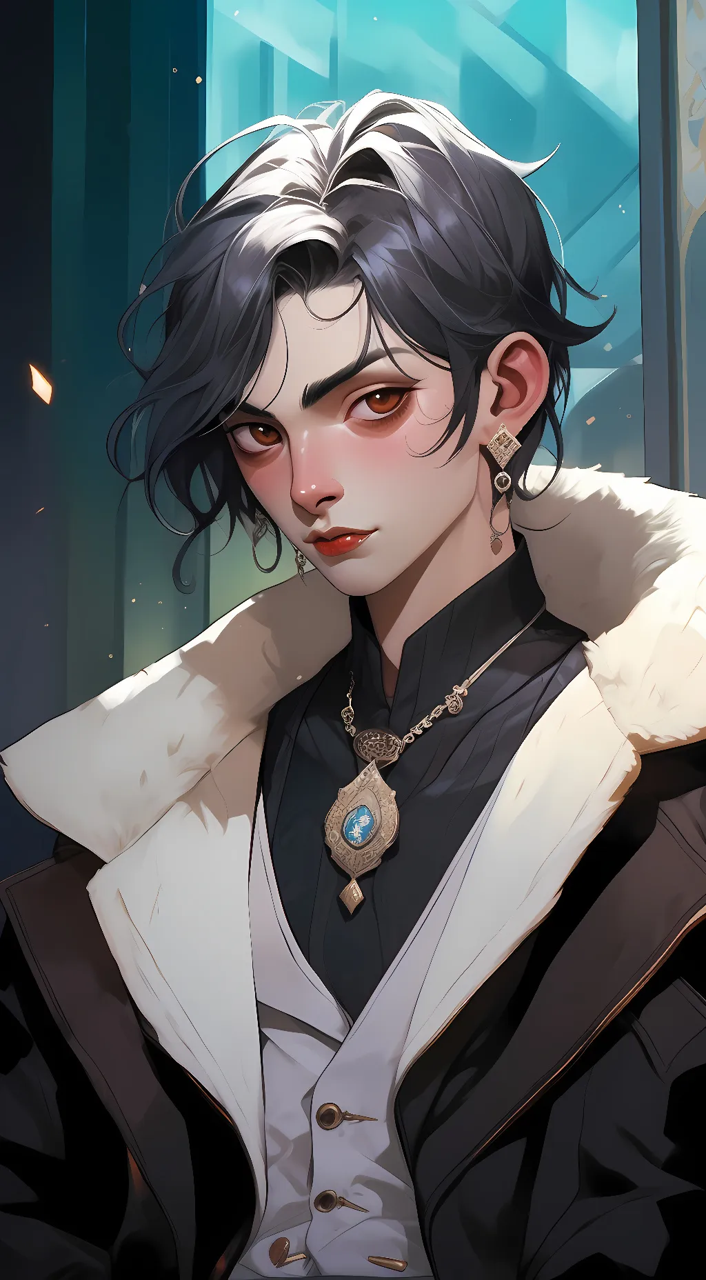 ai character: sexy background