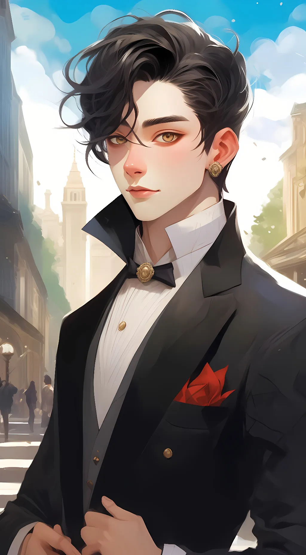 ai character: Siena Prince background