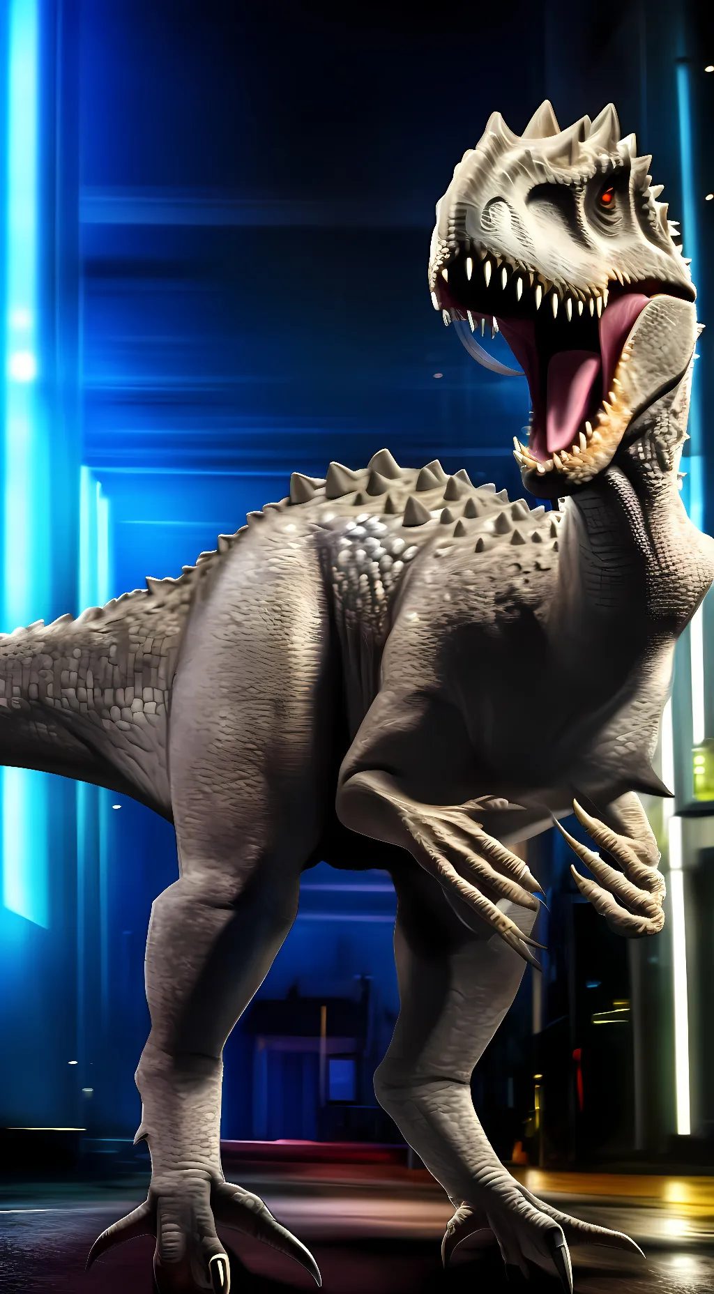 ai character: Indominus Rex background