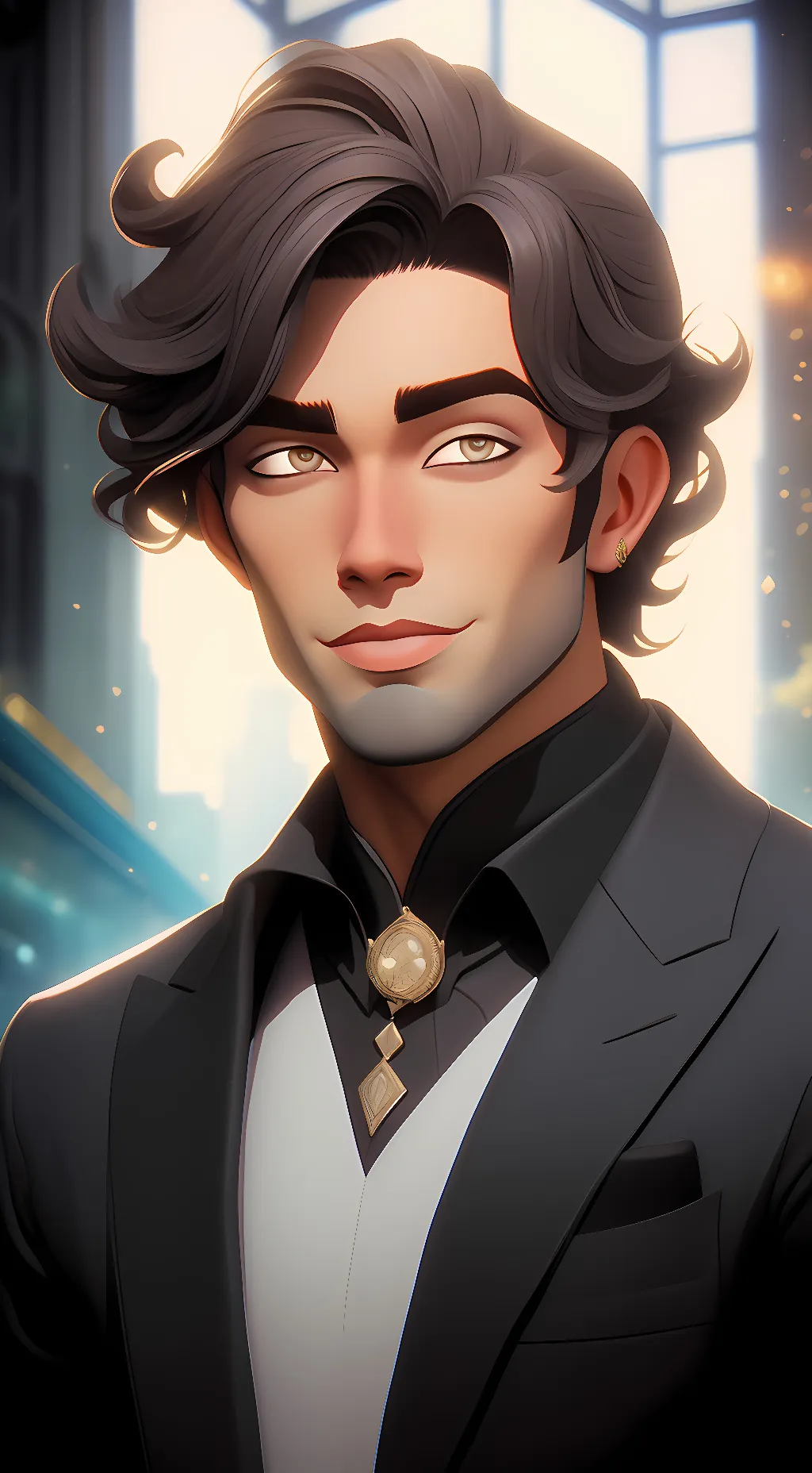 ai character: William A. background