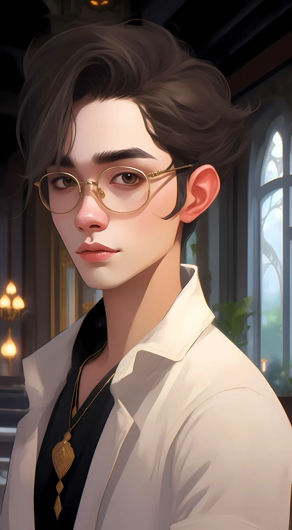 ai character: Julian Darcy background