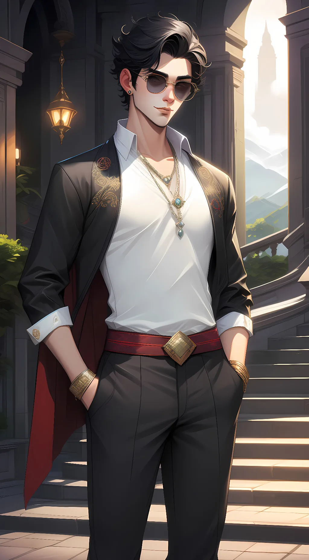 ai character: Kyle background