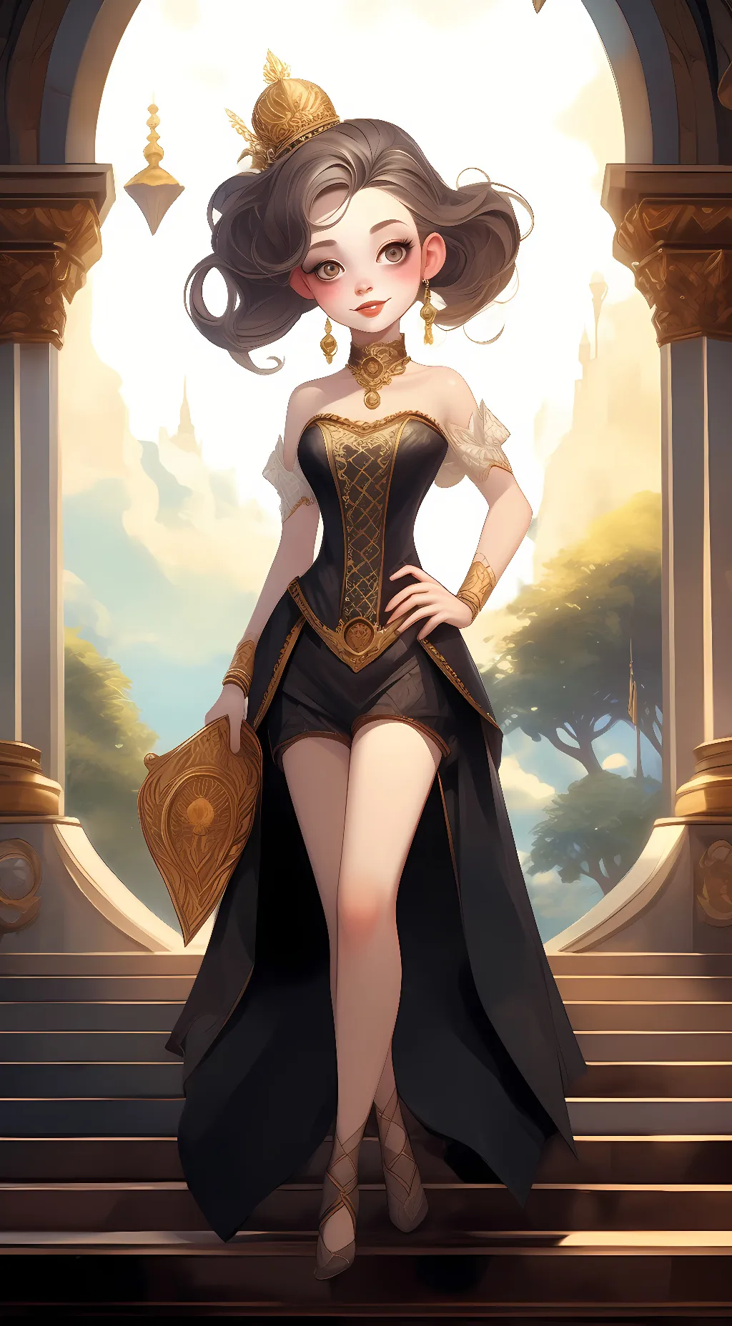 ai character: princess Meg background