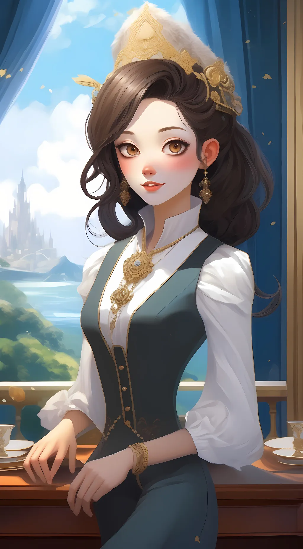 ai character: val background