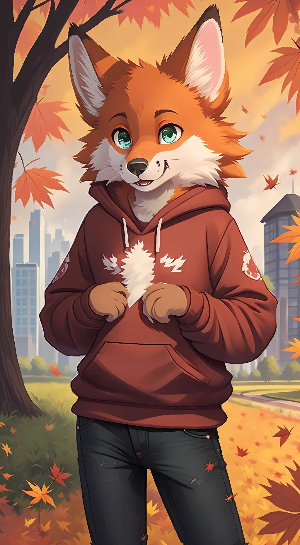 ai character: Asher. background