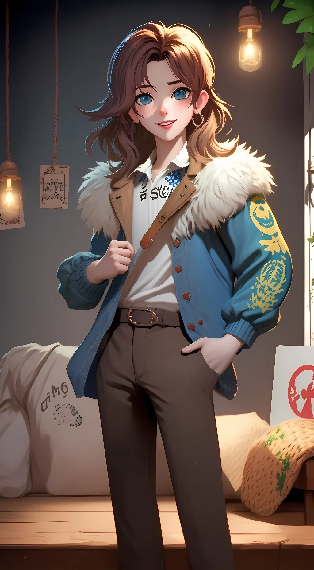 ai character: Tenko background