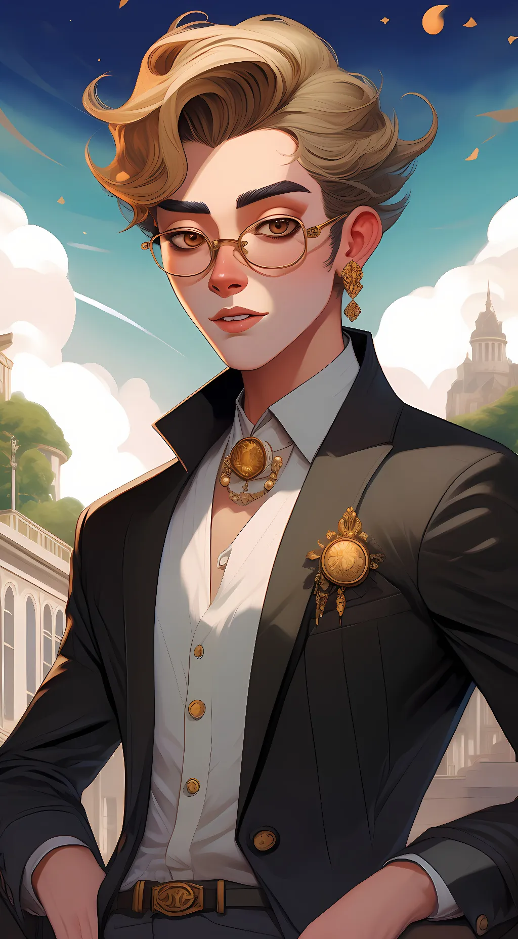 ai character: The Afton family background