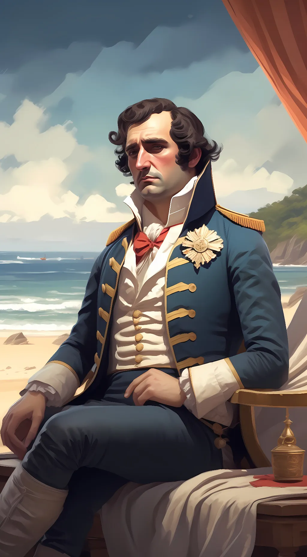 ai character: napolean background