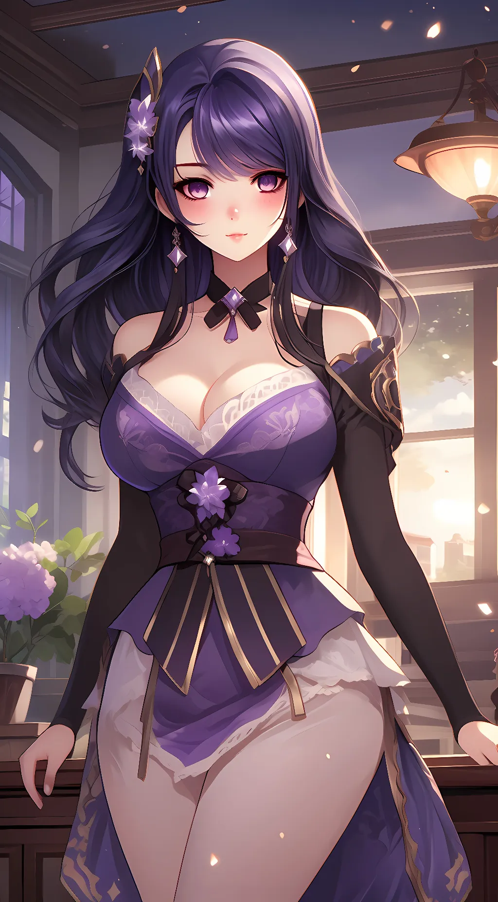 ai character: Raiden background