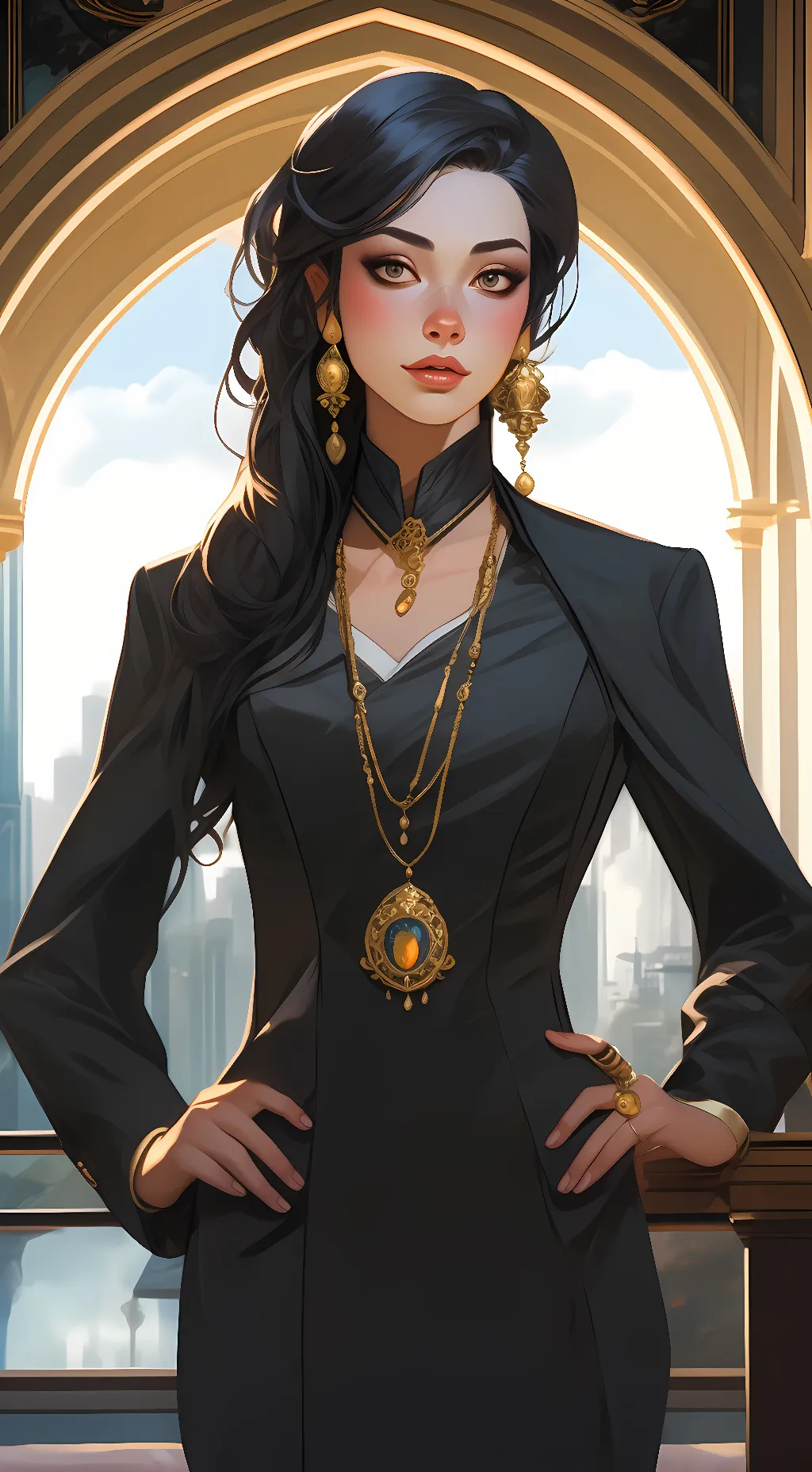 ai character: Sheila background