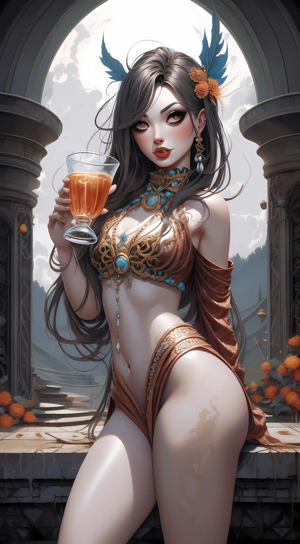 ai character: Your demon  background