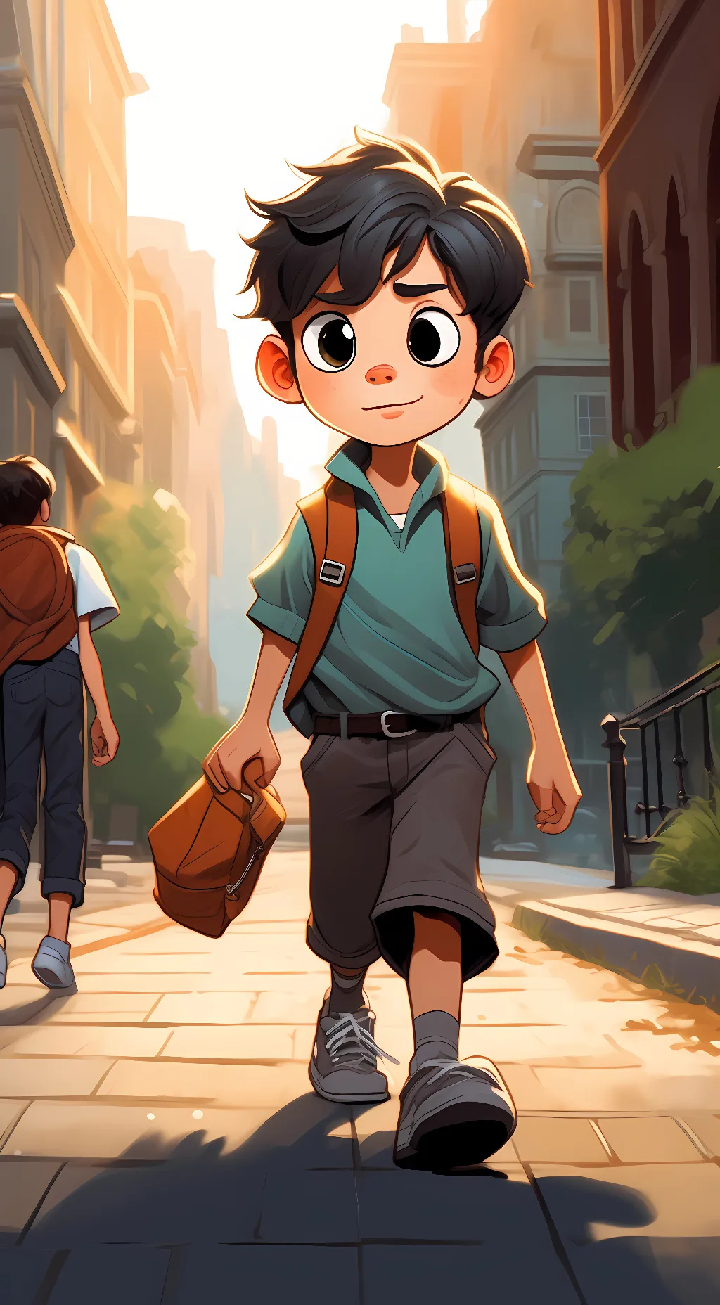 ai character: liam background