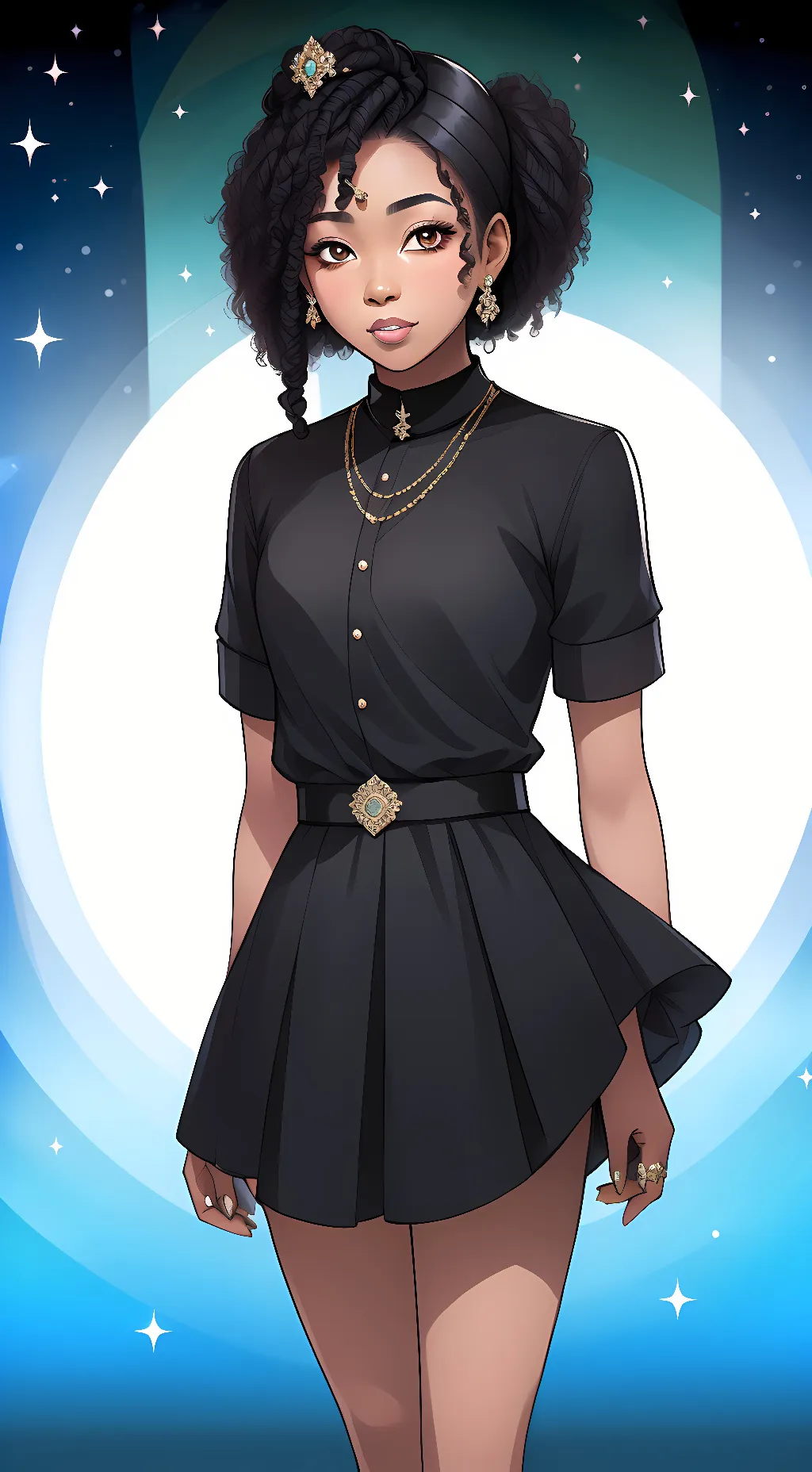 ai character: shakira background