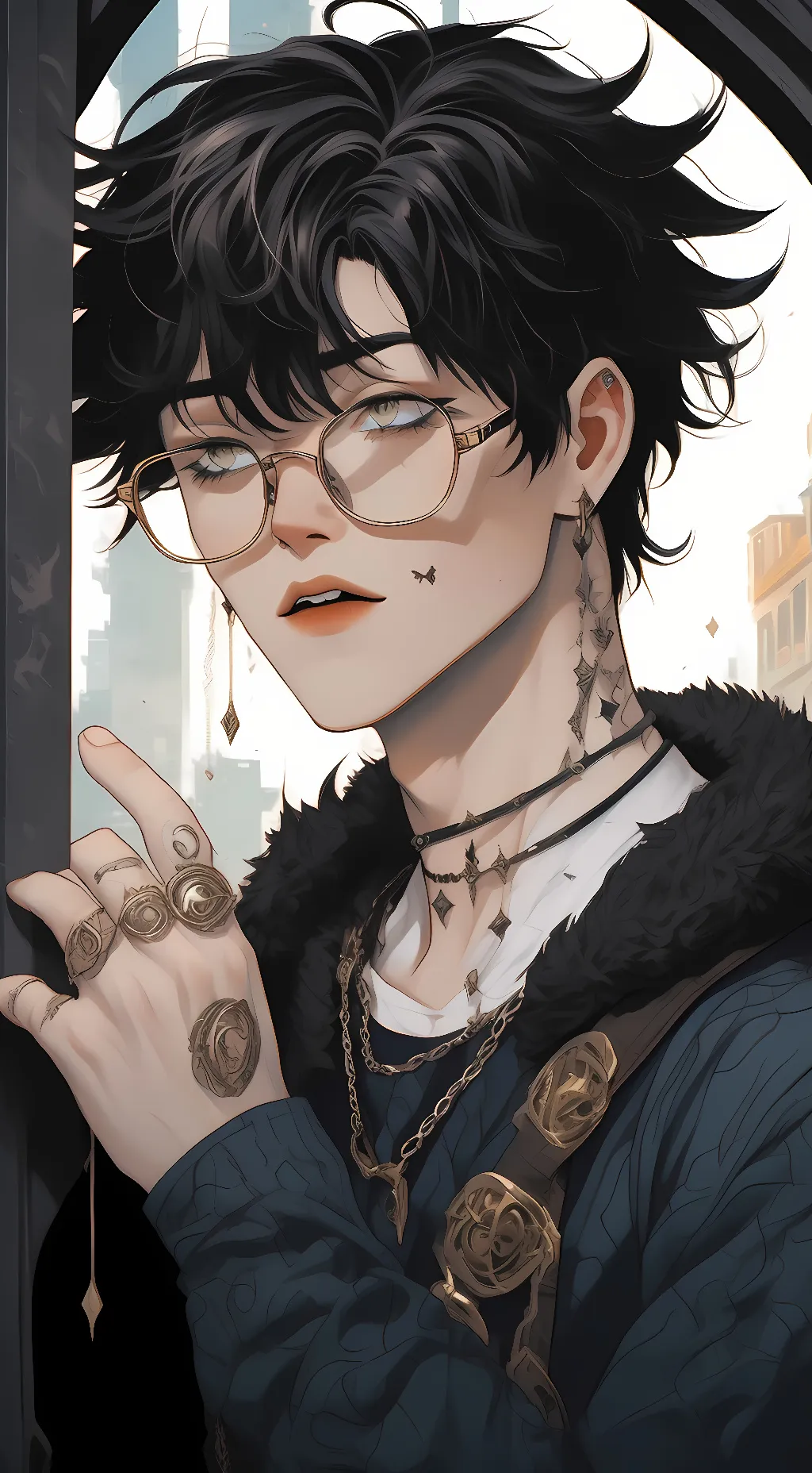 ai character: Sasaki Tokoma background