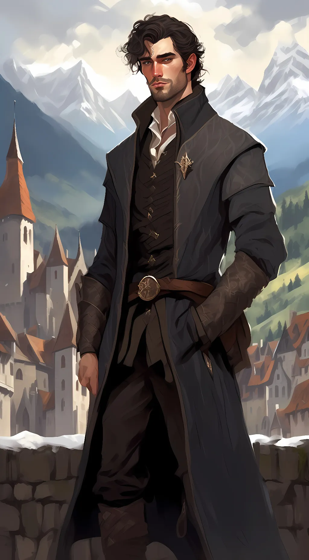 ai character: Steven background