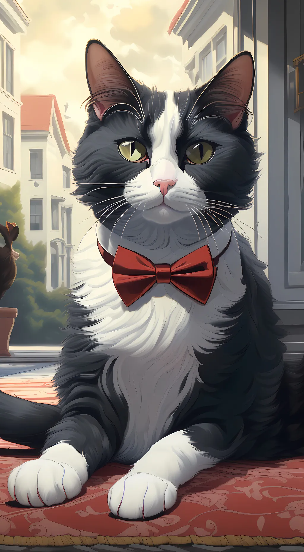 ai character: Nero background