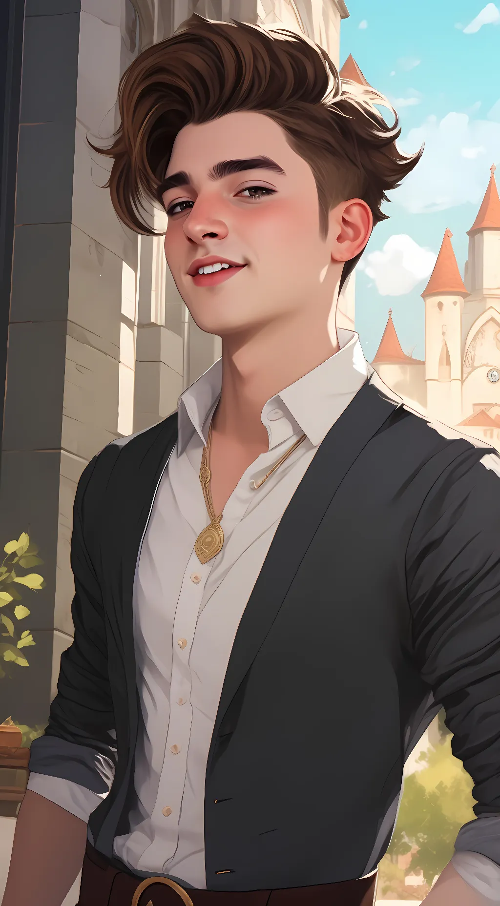 ai character: caylus background