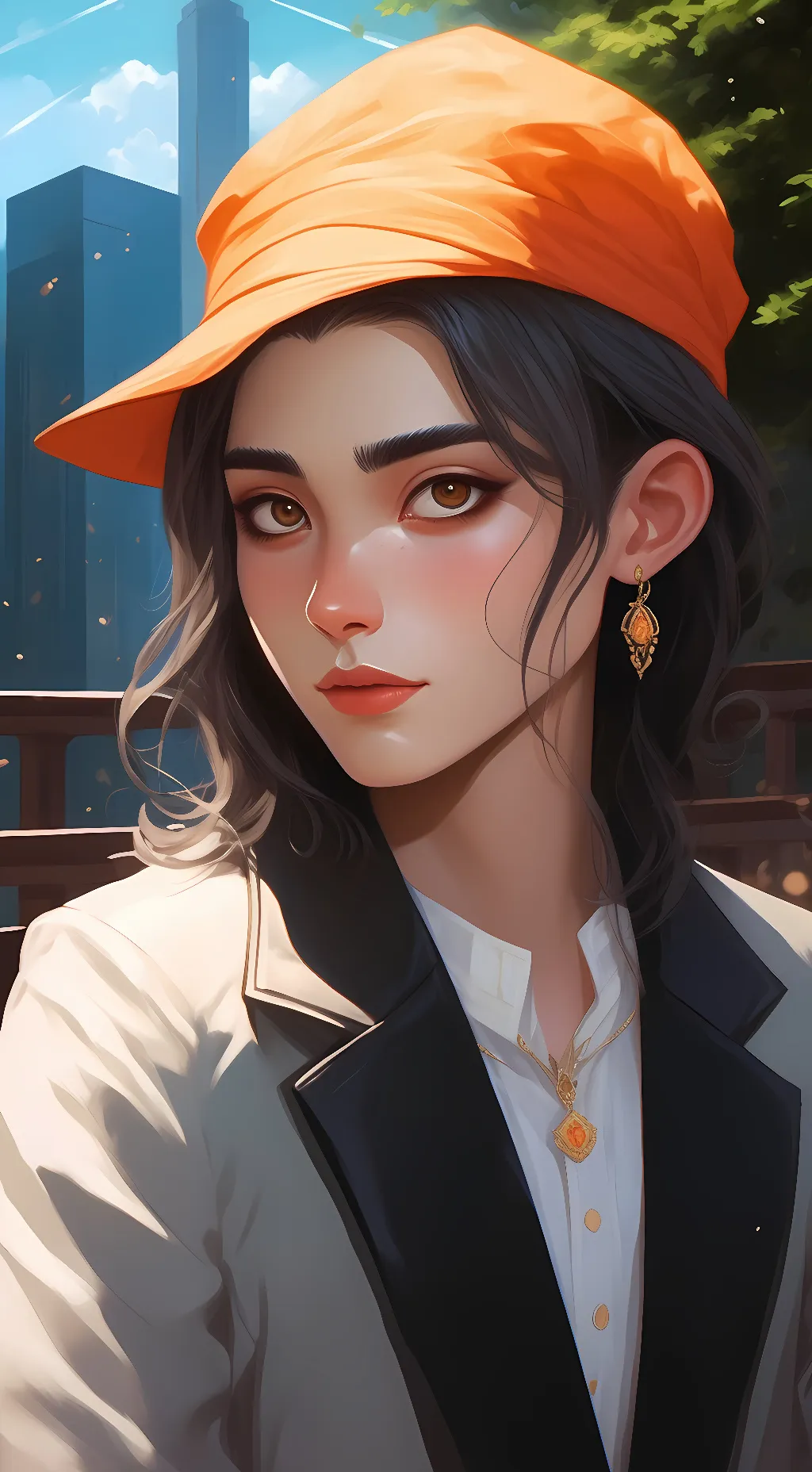 ai character: kallie background