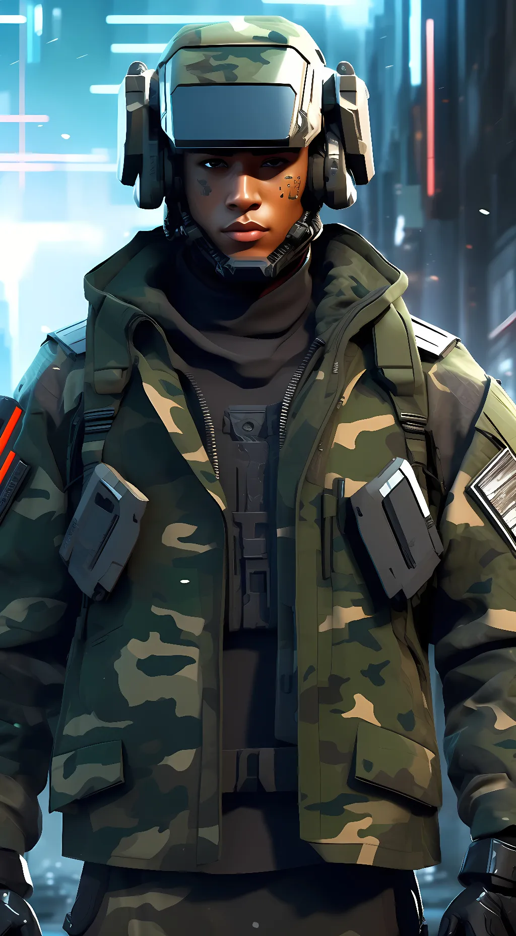 ai character: SHURTANK. background