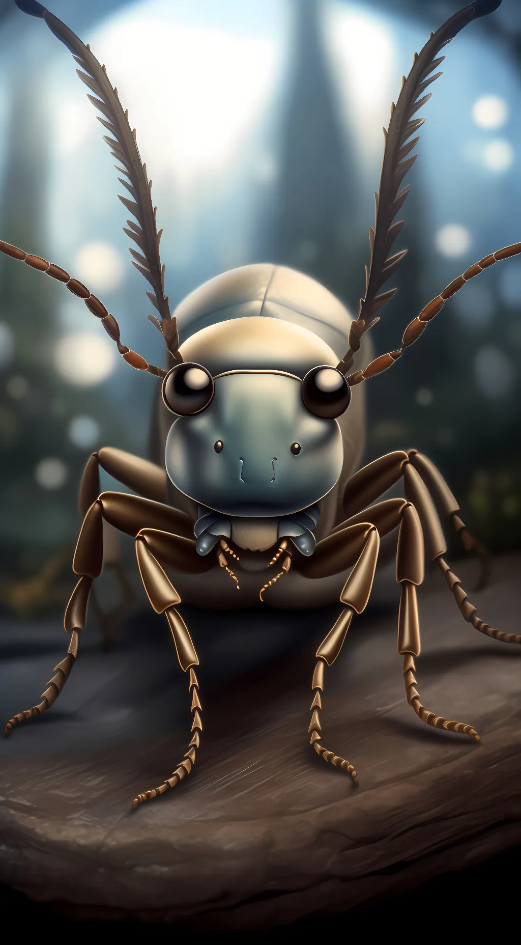 ai character: bug background