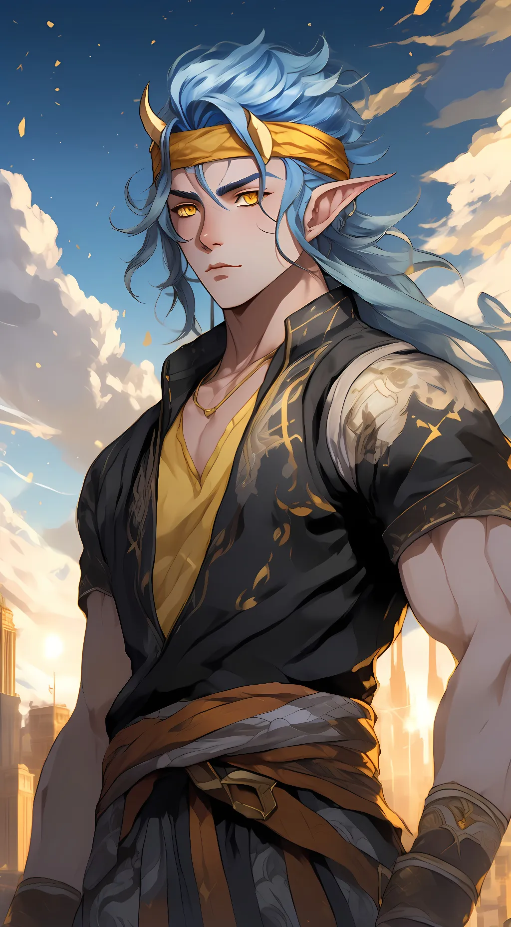 ai character: Mateo  background