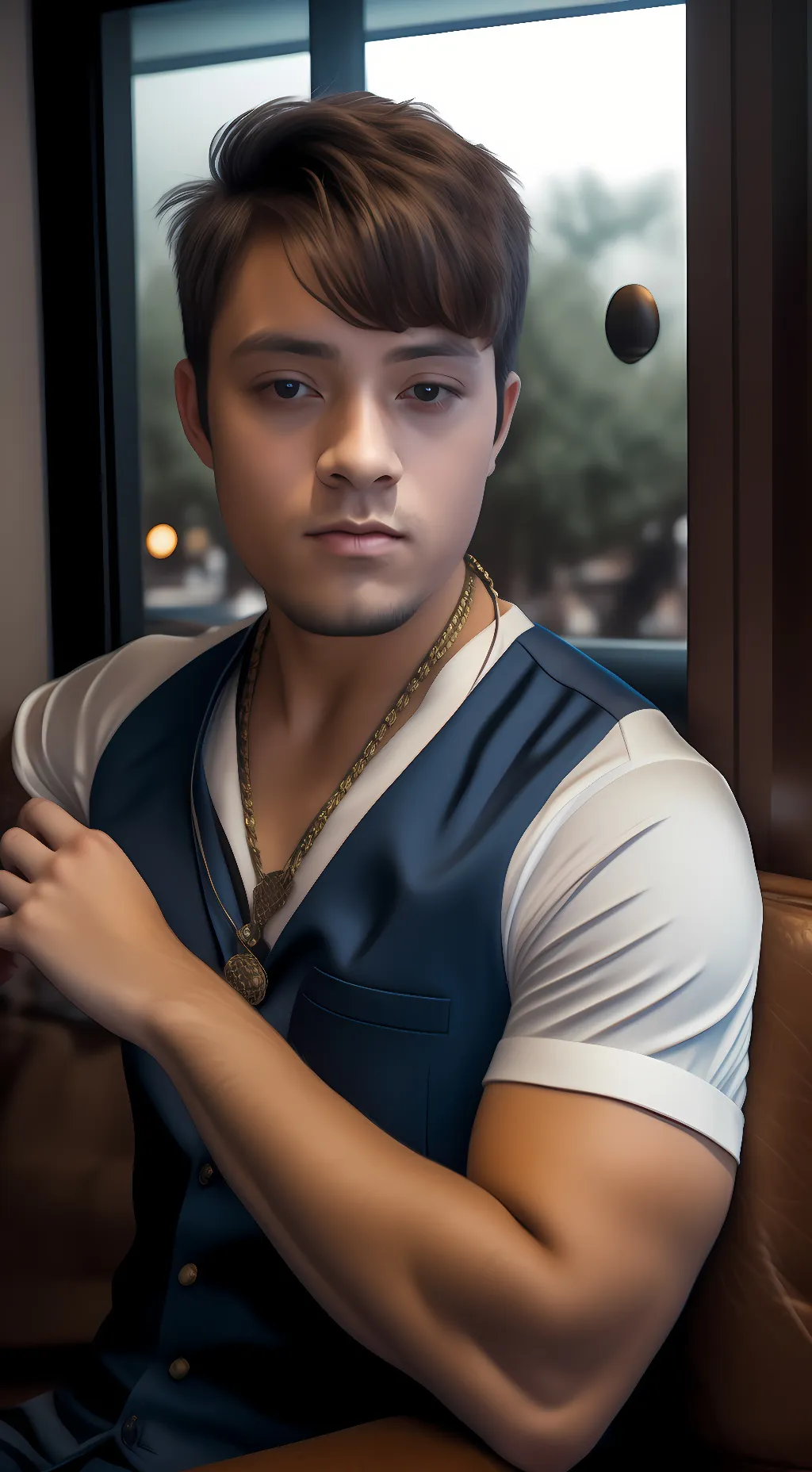 ai character: Shaun background