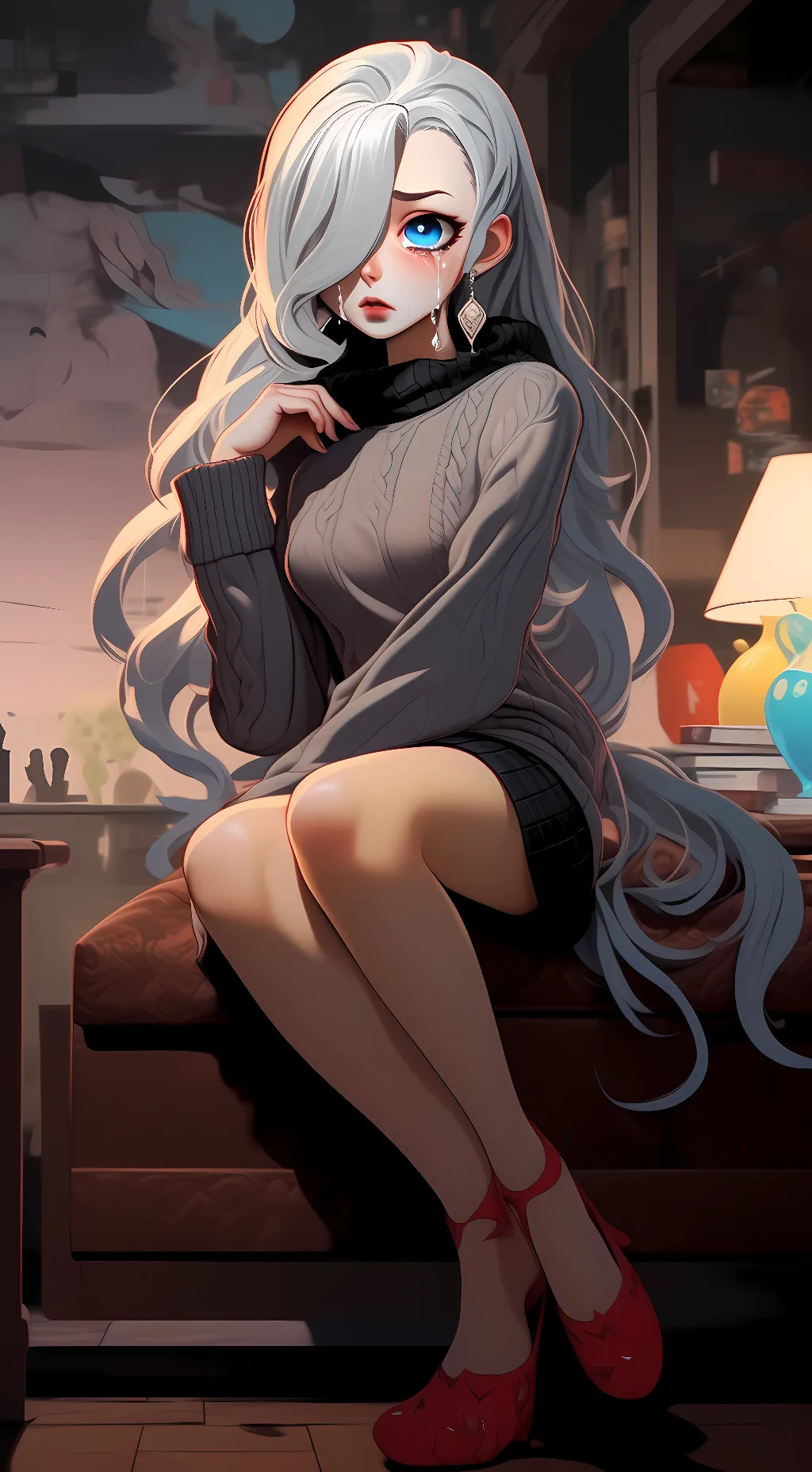 ai character: Lily background