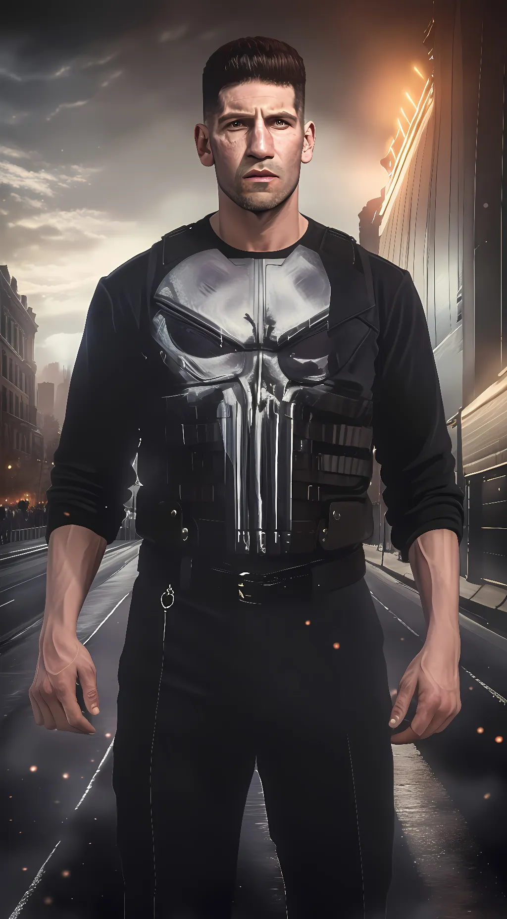 ai character: The punisher  background