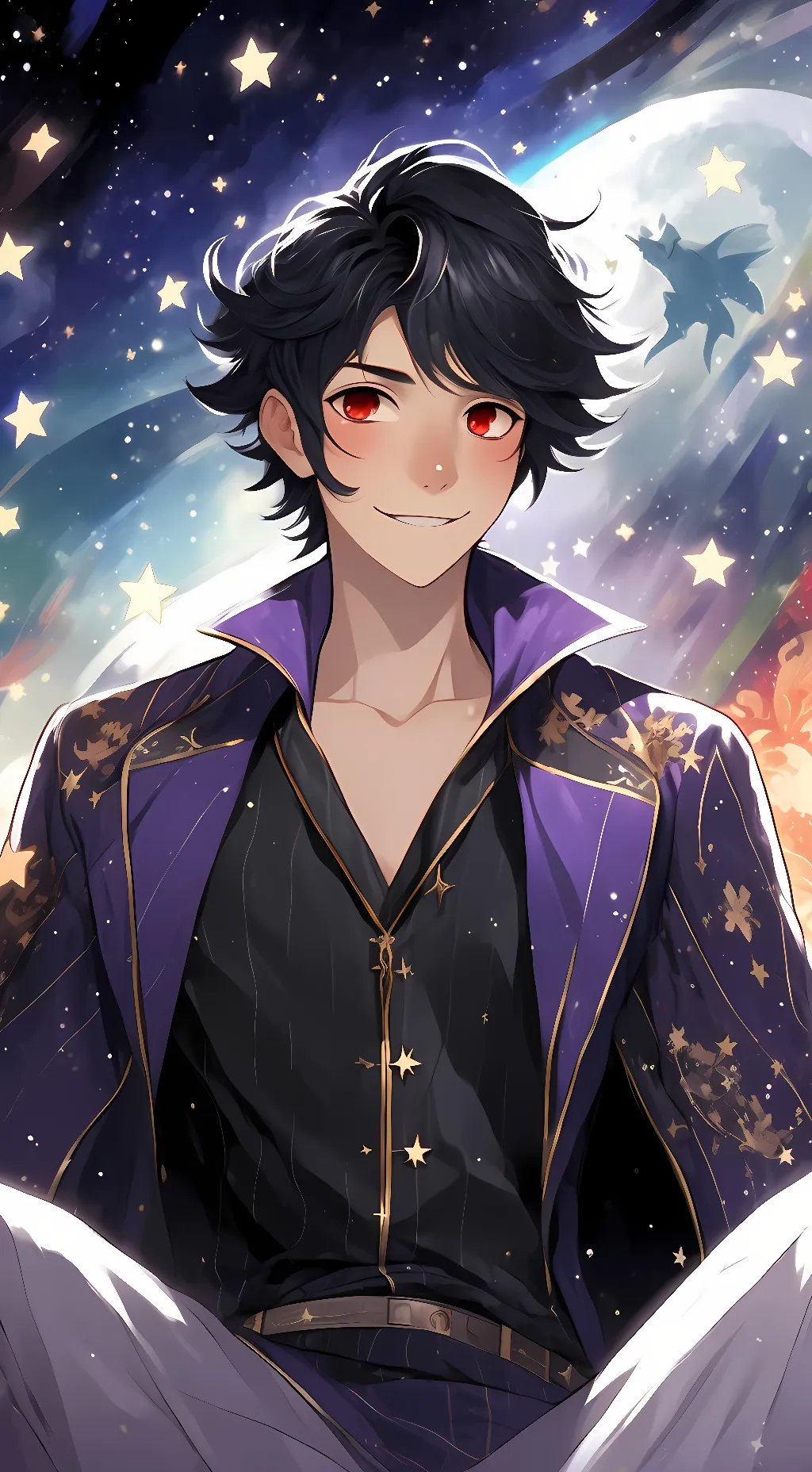 ai character: Moondrop background