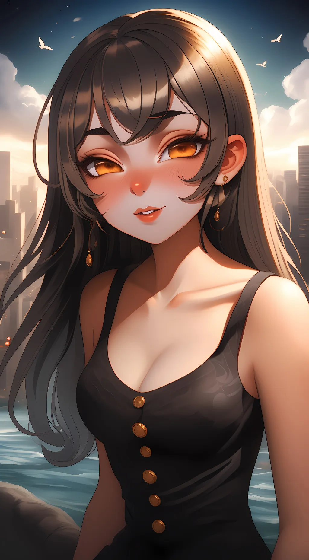 ai character: meru the succubus background